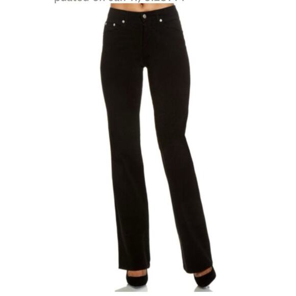 Fabrizio Gianni Black Stretch Jeans Size 34 X28 - Picture 1 of 5